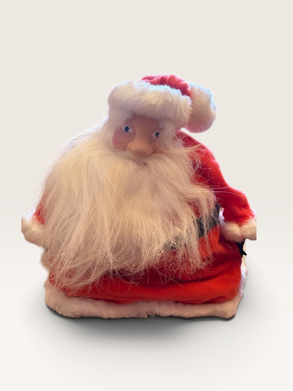 Nightmare Before Christmas Santa Claus Plush Holiday Toy Tim Burton RARE Vintage